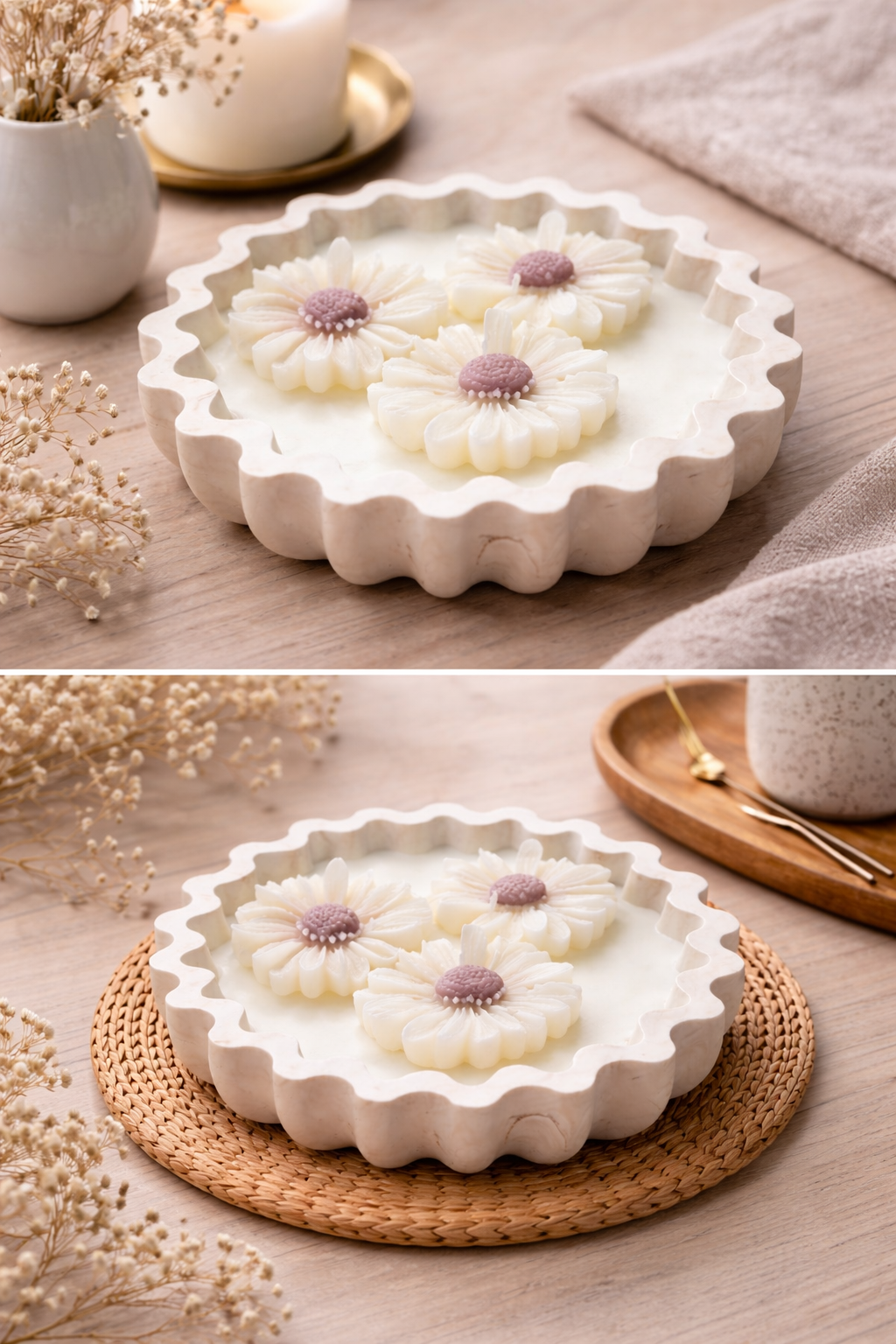 Daisy Bloom Candle