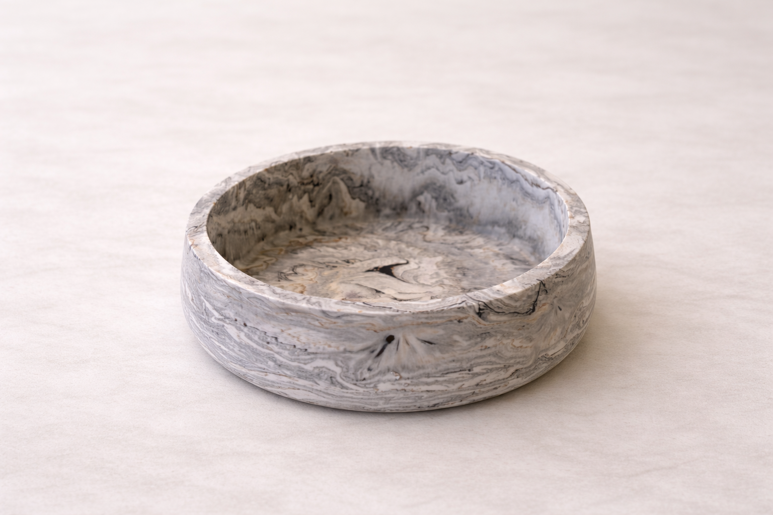 Small Bowl - Dark Marble